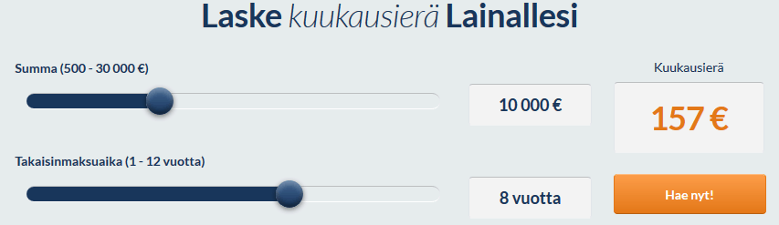 Freedom Rahoitus Lainalaskuri