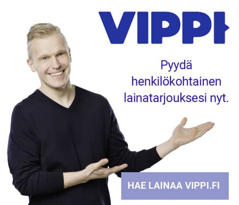 Vippi.fi: Hae Selkeää 100-10.000€ Vippiä Heti Tilille! | Vippi.fi