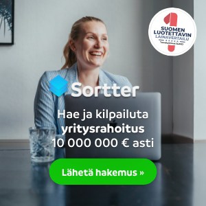 Sortter Yrityslaina:  Hae lainaa yritykselle ja valitse edullinen rahoitus. |  Sortter Yrityslaina.